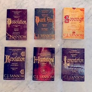 C.J. Sansom The Shardlake Series 6 paperback books in excellent condition